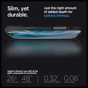 Spigen Liquid Air Case Matte Black iPhone 16 Pro