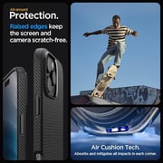 Spigen Liquid Air Case Matte Black iPhone 16 Pro