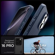 Spigen Liquid Air Case Navy Blue iPhone 16 Pro