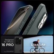 Spigen Liquid Air Case Abyss Green iPhone 16 Pro