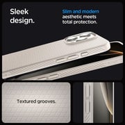 Spigen Liquid Air Case Natural Titanium iPhone 16 Pro