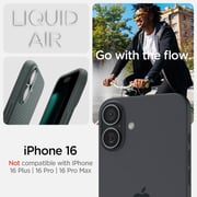 Spigen Liquid Air Case Abyss Green iPhone 16