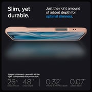 Spigen Liquid Air Case Rose Titanium iPhone 16 Pro Max