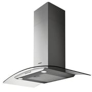 JetAir Tory Built-In T-Shape Hood, 90 cm, Stainless Steel - GCDCPL90