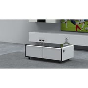 Star Track Smart Table with Fridge/Music Player 135 Litres ST-TMT135WL