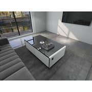 Star Track Smart Table with Fridge/Music Player 135 Litres ST-TMT135WL