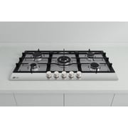 LG Built-in Gas Hob, 90CM, 5 Burners, Silver - CG5Z3626S.CSTZEEC