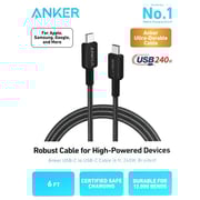 Anker USB-C To USB-C Cable 1.82 m Black