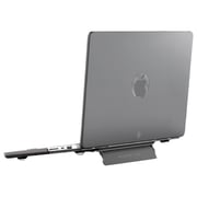 Smartix Matte Laptop Shell With Stand Black MacBook Air 15Inch
