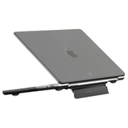 Smartix Matte Laptop Shell With Stand Black MacBook Air 15Inch