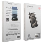 Levelo Screen Protector Transparent iPhone 16 Pro
