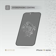Levelo Privacy Screen Protector Black iPhone 16 Pro