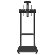 Beetec Mobile TV Cart Stand Black