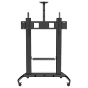 Beetec Mobile TV Cart Stand Black