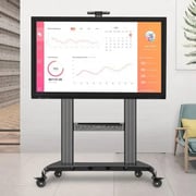 Beetec Mobile TV Cart Stand Black