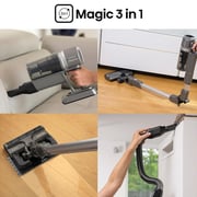 Hisense 3-in-1 Broom Vacuum Cleaner Anthracite HVC6464A