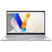Asus Vivobook 15 (2024) Laptop – 12th Gen / Intel Core i5-1235U / 15.6inch FHD / 512GB SSD / 8GB RAM / Intel UHD Graphics / English & Arabic Keyboard / Silver / Middle East Version – [X1504ZA-NJ061]