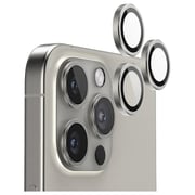 Helix Lens Protector Natural Titanium iPhone 16 Pro / iPhone Pro Max