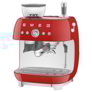 Smeg 50's Style Bean To Cup Coffee Machine EGF03RDUK