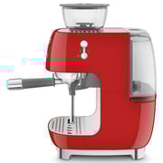 Smeg 50's Style Bean To Cup Coffee Machine EGF03RDUK