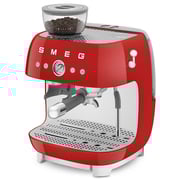 Smeg 50's Style Bean To Cup Coffee Machine EGF03RDUK