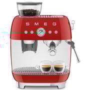 Smeg 50's Style Bean To Cup Coffee Machine EGF03RDUK