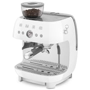 Smeg 50's Style Bean To Cup Coffee Machine EGF03WHUK