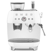 Smeg 50's Style Bean To Cup Coffee Machine EGF03WHUK