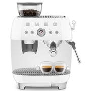 Smeg 50's Style Bean To Cup Coffee Machine EGF03WHUK