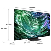 تلفزيون سامسونج الذكي بتقنية OLED ودقة 4K قياس 65 بوصة (موديل 2024) QA65S90DAUXSA