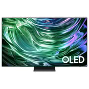 تلفزيون سامسونج الذكي بتقنية OLED ودقة 4K قياس 55 بوصة (موديل 2024) QA55S90DAUXSA