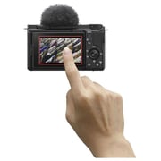 Sony ZV-E10 II APS-C Mirrorless Camera Black- ILCEZVE10M2K/B + GPVPT2BT Camera Grip