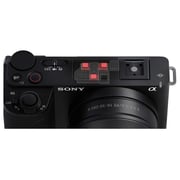 Sony ZV-E10 II APS-C Mirrorless Camera Black- ILCEZVE10M2K/B + GPVPT2BT Camera Grip