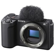 Sony ZV-E10 II APS-C Mirrorless Camera Black- ILCEZVE10M2K/B + GPVPT2BT Camera Grip
