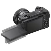 Sony ZV-E10 II APS-C Mirrorless Camera Black- ILCEZVE10M2K/B + GPVPT2BT Camera Grip