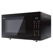 Sharp Microwave Grill 25 Liter, 900 Watt, 8 Menus, Black, R-250MGR-BK2