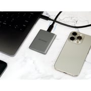 Transcend Portable SSD USB-C 1TB Gray TS1TESD360C