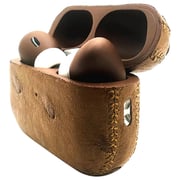 Merlin Craft 101192 AirPods Pro Gen 2C Wireless Earbuds Ostrich Brown