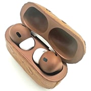 Merlin Craft 101192 AirPods Pro Gen 2C Wireless Earbuds Ostrich Brown