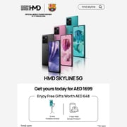 HMD Skyline 256GB 12GB Neon Pink 5G Smartphone