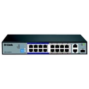 D-Link 16-Port Unmanaged PoE+ Survillnce Switch