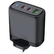 Glassology 3 Port GaN Charger Black