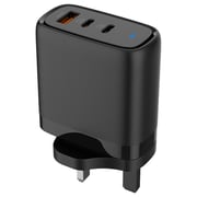 Glassology 3 Port GaN Charger Black