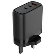 Glassology 3 Port GaN Charger Black