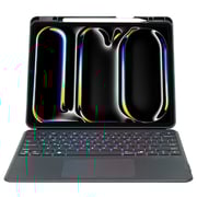 Glassology Keyboard Case with Screen Protector Black iPad Pro 13Inch