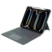Glassology Keyboard Case with Screen Protector Black iPad Pro 13Inch
