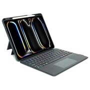 Glassology Keyboard Case with Screen Protector Black iPad Pro 13Inch