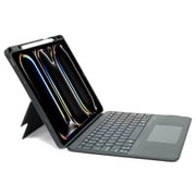 Glassology Keyboard Case with Screen Protector Black iPad Pro 13Inch