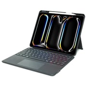 Glassology Keyboard Case with Screen Protector Black iPad Pro 13Inch