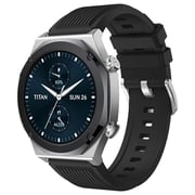 Titan 90208KM01 Maestro Smartwatch Silver